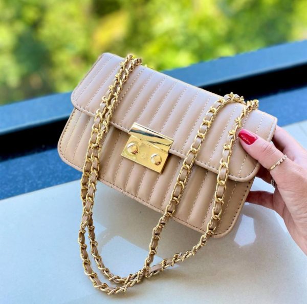 Cartera Erika nude pequeña