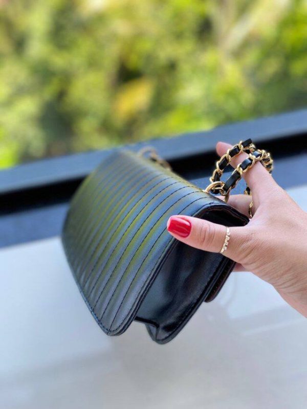 Cartera Erika negra pequeña - Imagen 3