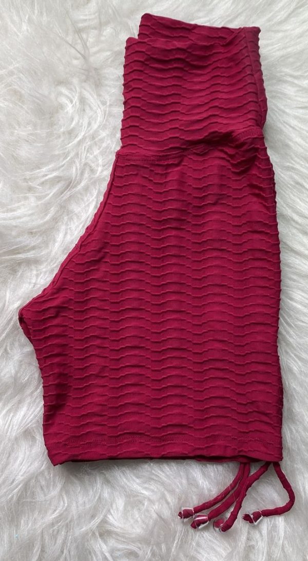 SHORT LEVANTA COLA ROJO-TALLE UNICO