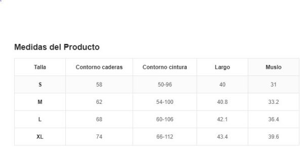 Biker fuscia acanalada sin costura M(36-42) - Imagen 4