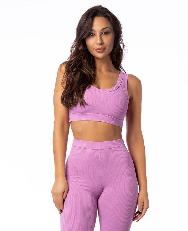 Top Acanalado LILA-P