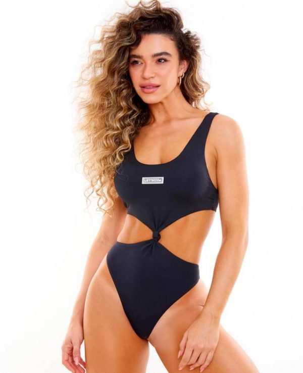 Body Amarrado negro-M
