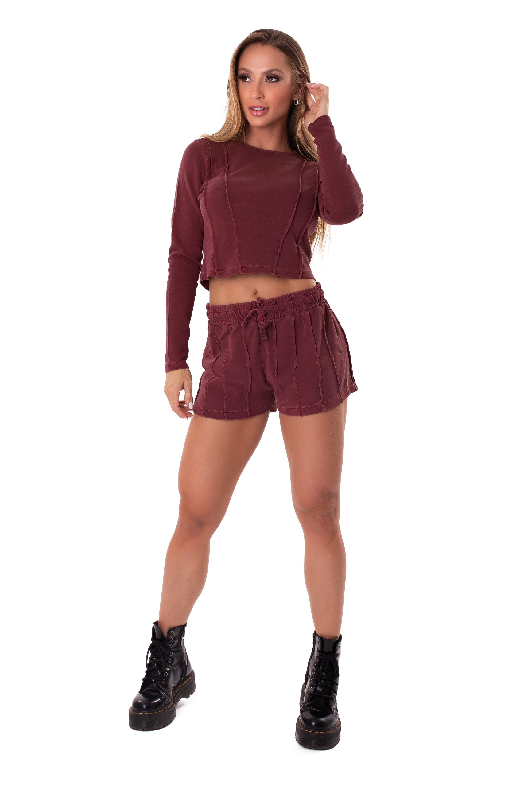 Short LETSGYM ROJO
