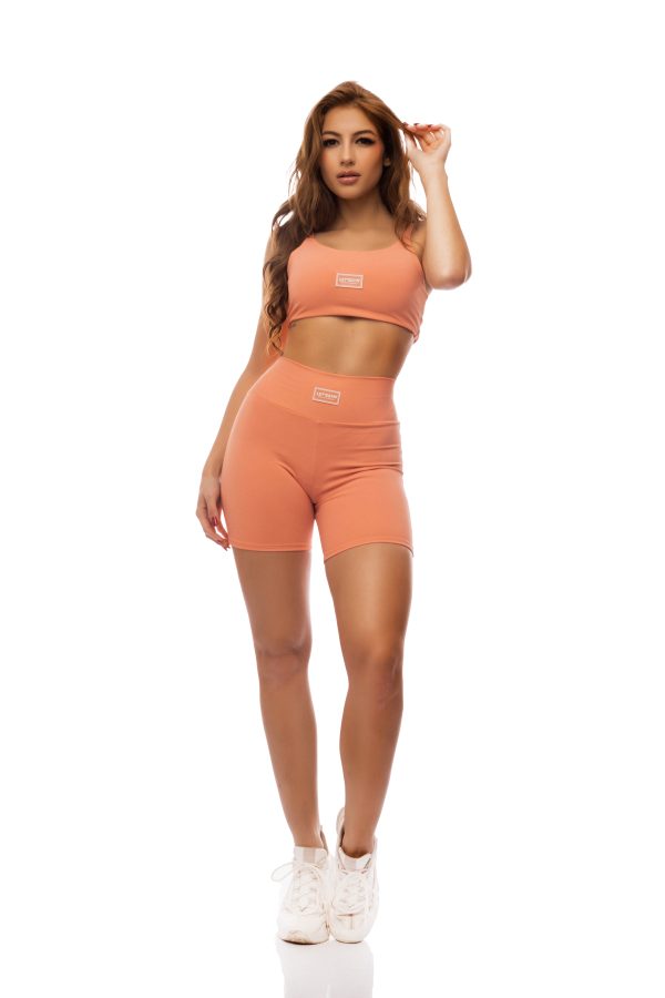 Short LETSGYM NARANJA-M - Imagen 3