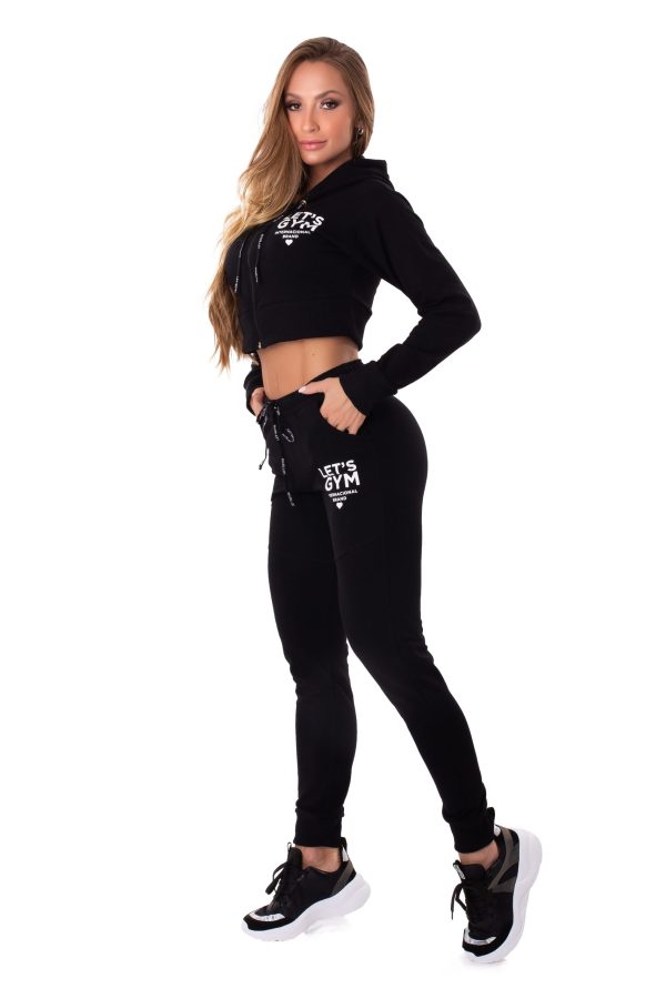 Jogger negro Letsgym-M