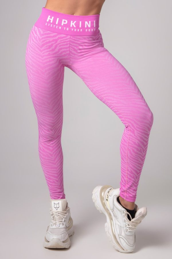 Legging sin costura Print Rosada-Tam U(M)