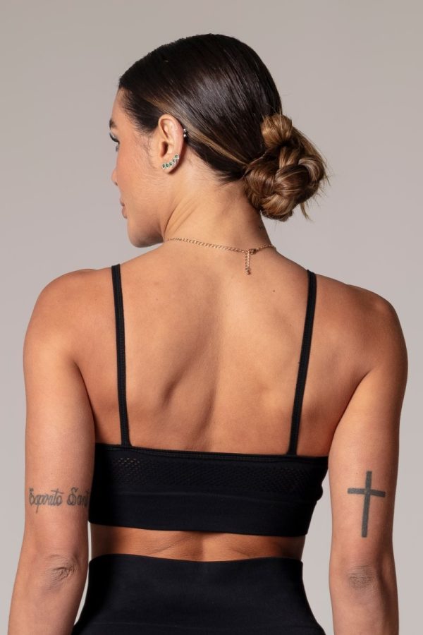 Top negro Sin Costura-Talle U(M) - Imagen 2