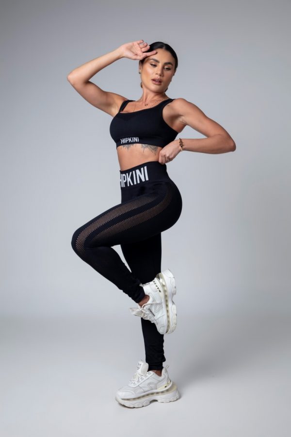 Legging Sin Costura Con Transparencias-Tam U(M) - Imagen 3