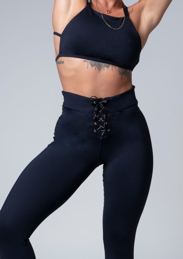 Legging negra Trenzada Tam U-(M)