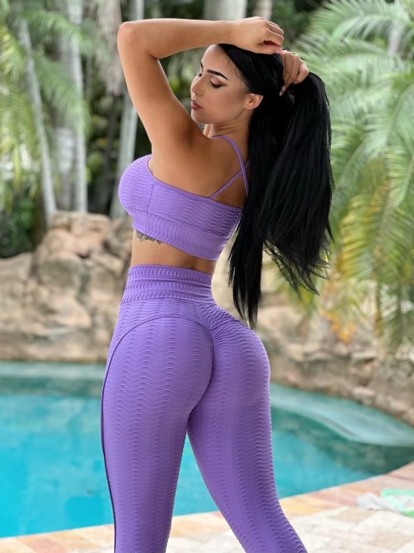 Conjunto Wave violeta-TALLE ÚNICO - Imagen 2