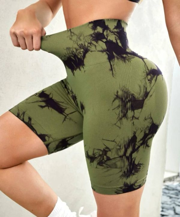 Biker verde Oliva Tiedye-M - Imagen 2