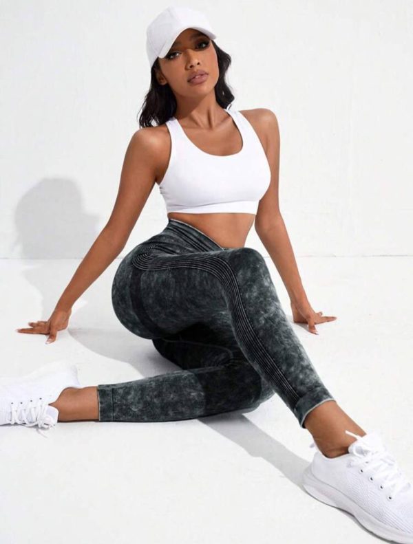 Legging Textura Suave Cruzada M - Imagen 4
