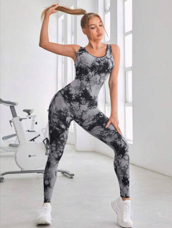 Mono tiedye largo gris-M - Imagen 4