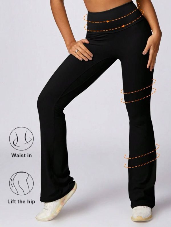Calza negra lisa tipo Oxford-tamaño único (s/m) - Imagen 2