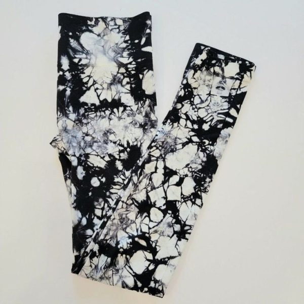 Calza tiedye whiteblack-tamaño único (s/m) - Imagen 2