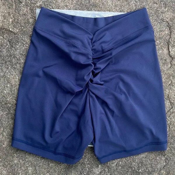 Short color azul marino-tamaño único (s/m)