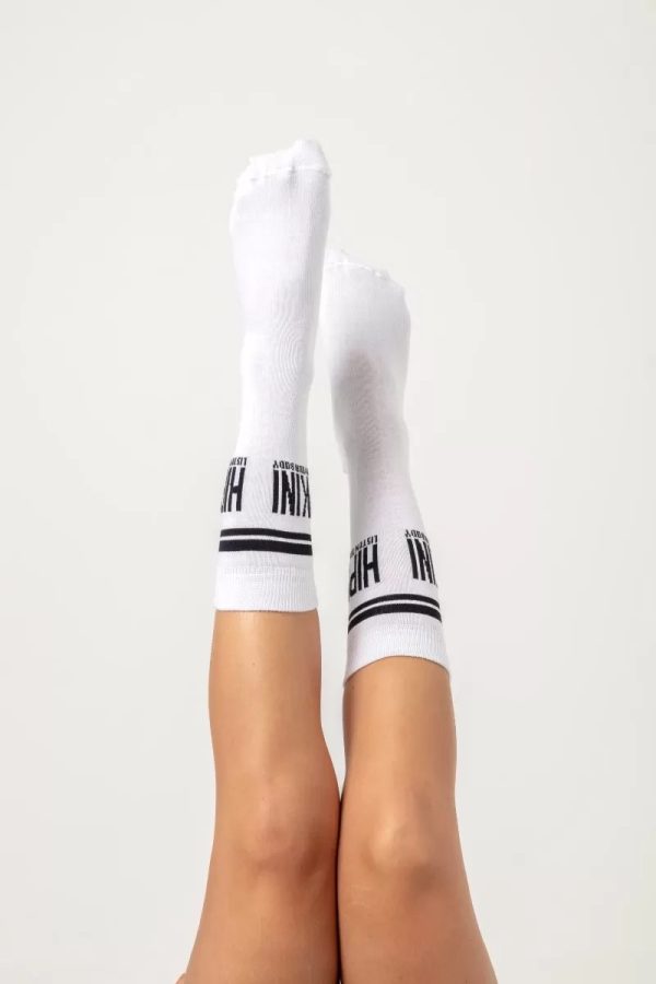 Medias Aesthetic Fitness blancas-talle único - Imagen 2
