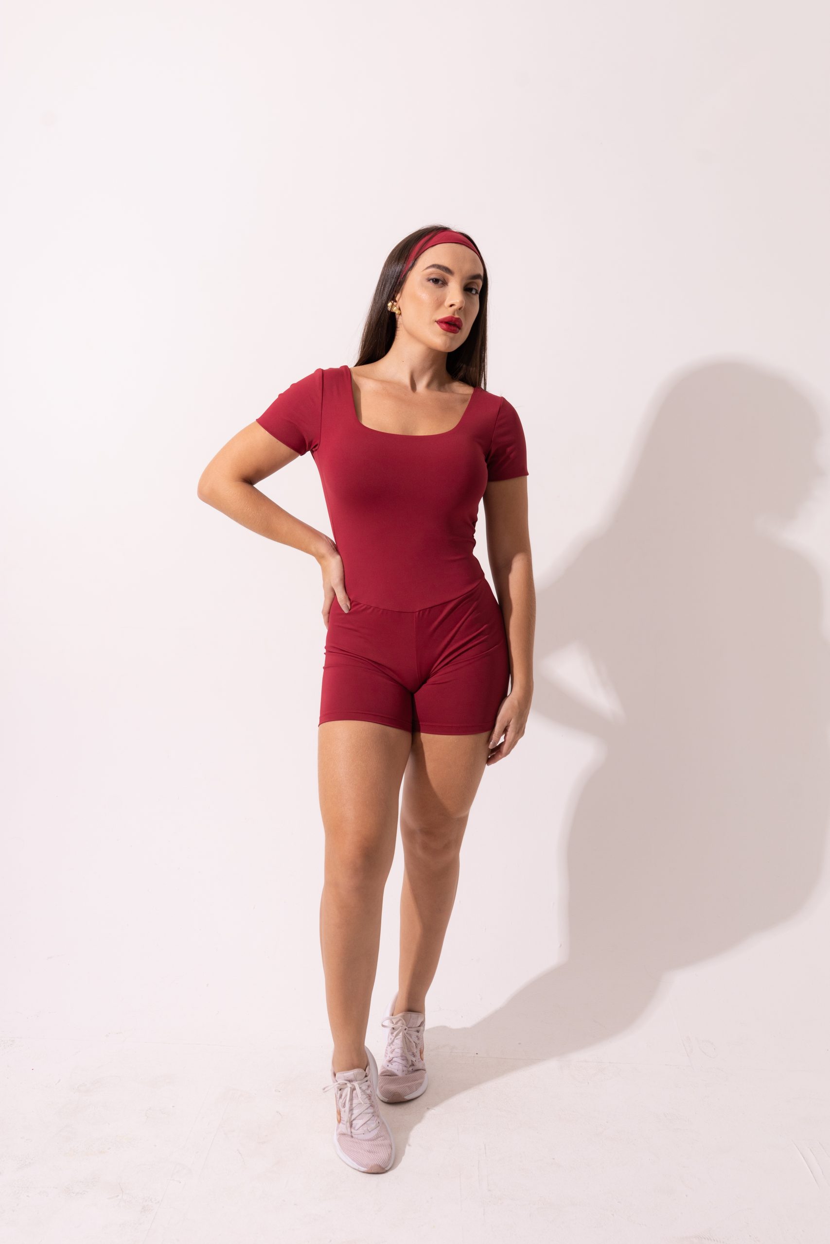 Monito Olivia vinotinto premium-talle único(36-42)