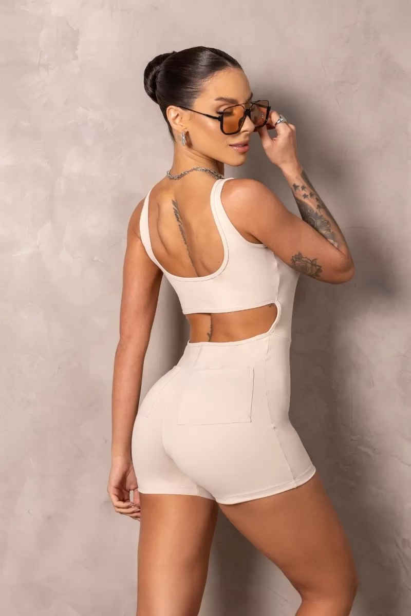 Monito hipkini color beige PREMIUM-talle S/M